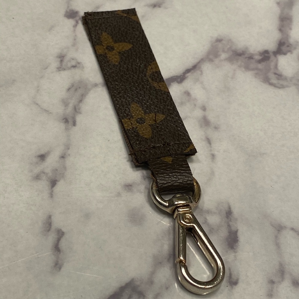 Upcycled Louis Vuitton Keychain